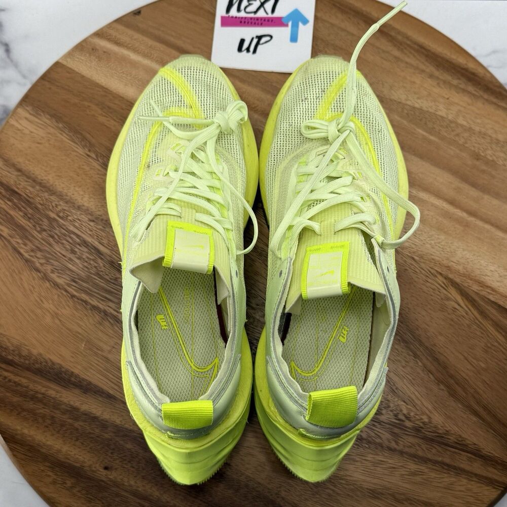Women's Size 7-Nike Zoom Double Stacked Barely Volt Running Shoes CI0804-700 - Picture 8 of 10